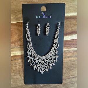 NWT Windsor Rhinestone jewelry set π prom homecoming special occasion